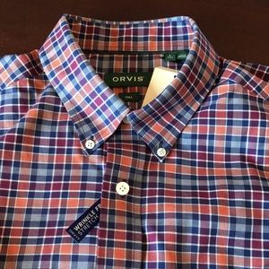 Orvis Men’s Large Tall Shirt NWT